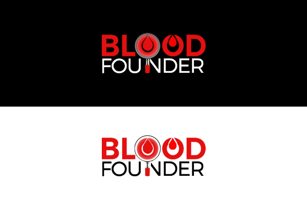 Blood founder / donation logo